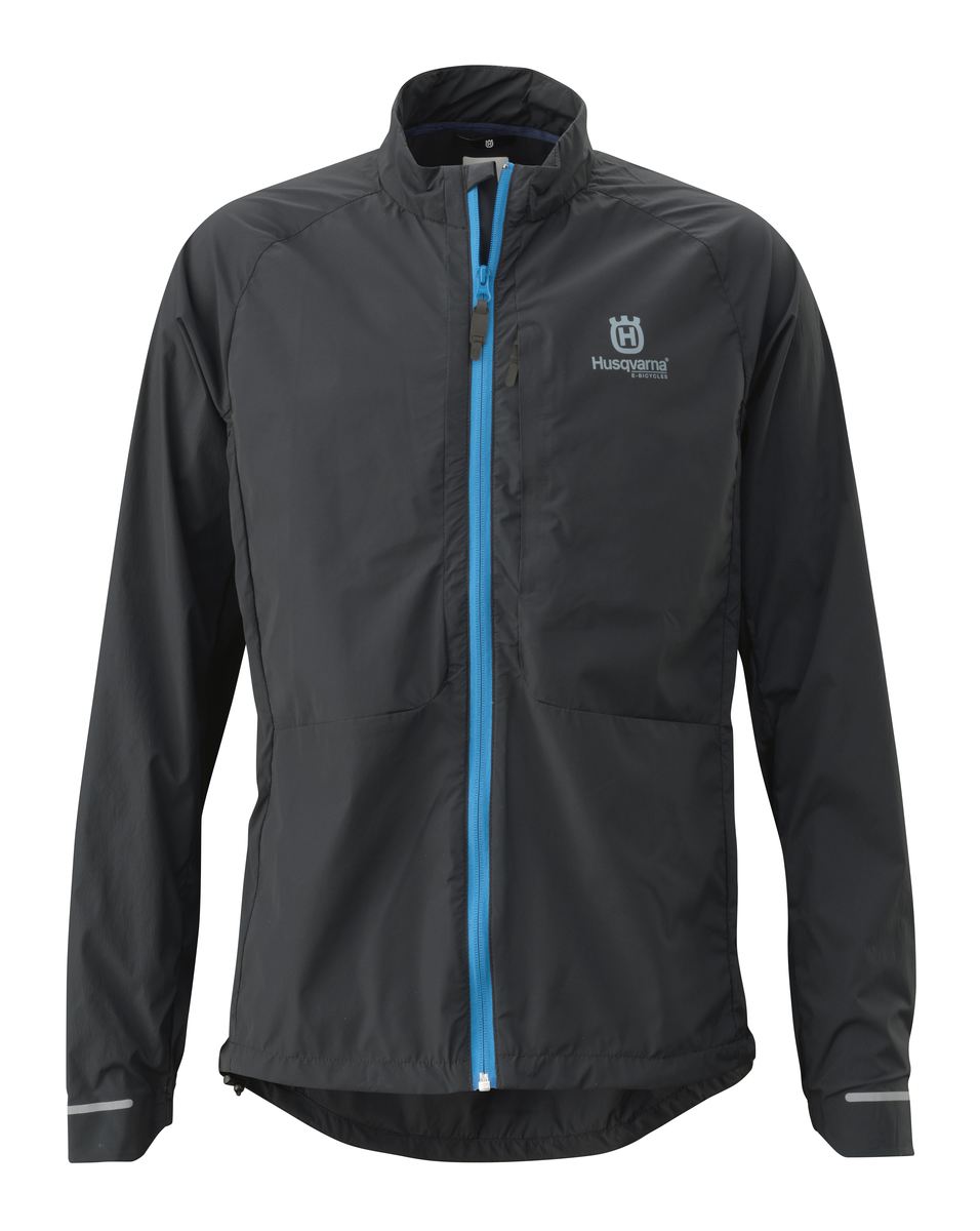 Manteau coupe vent discover Husqvarna, vue de face