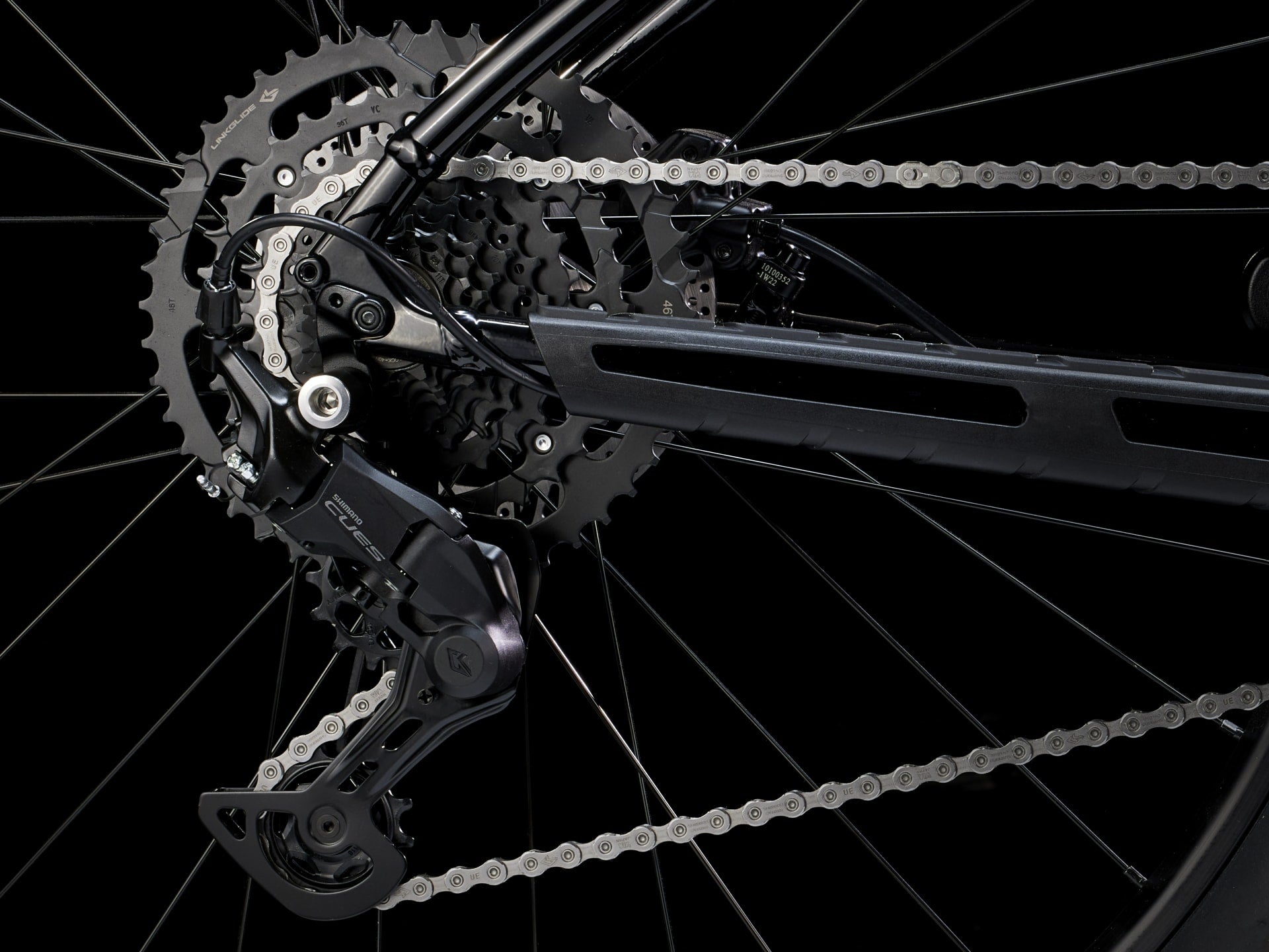 Trek Marlin 5 Gen 3, dérailleur arrière