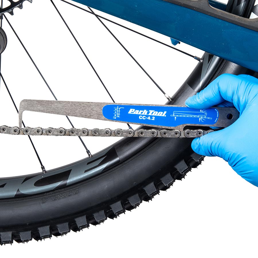Park Tool CC-4.2 Vérificateur de chaîne, Compatibilité: 5-13 vit., roue arrière
