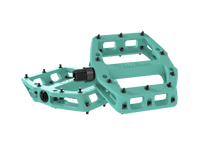 Pédales plates Trek Line Elite, coloris Miami Green