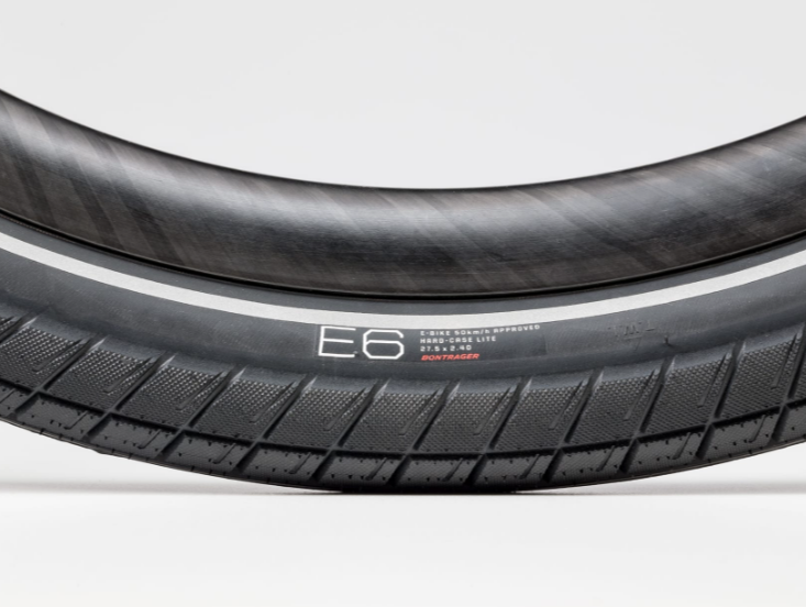 Pneu Bontrager E6 Hard-Case Lite Vélo électrique, détail produit