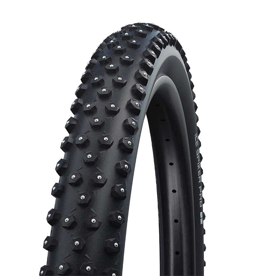 Pneu clouté Schwalbe Ice Spiker Pro TRINGLES RIGIDES, détail produit