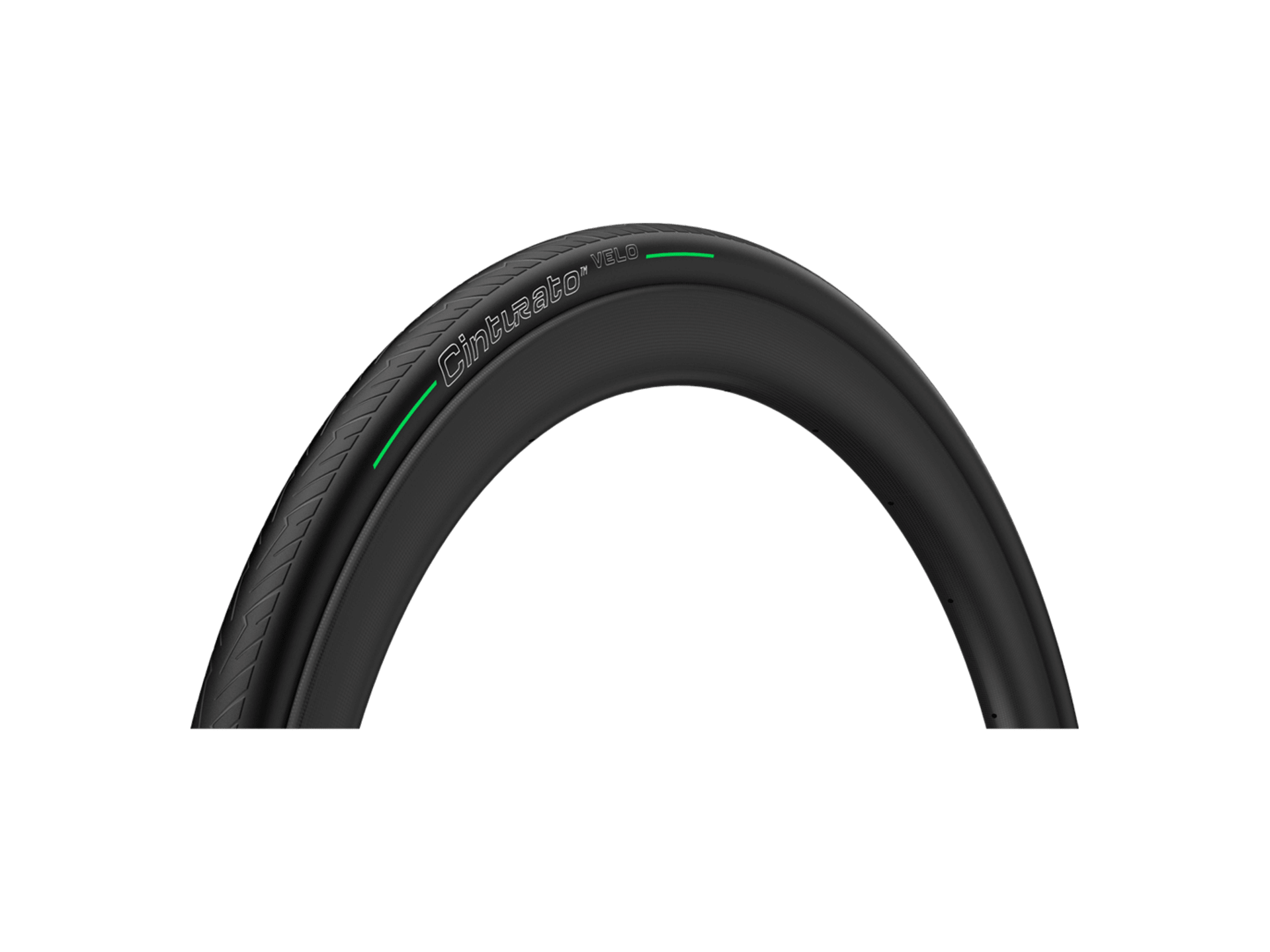 Pneu route Pirelli Cinturato Velo TLR, vue de profil