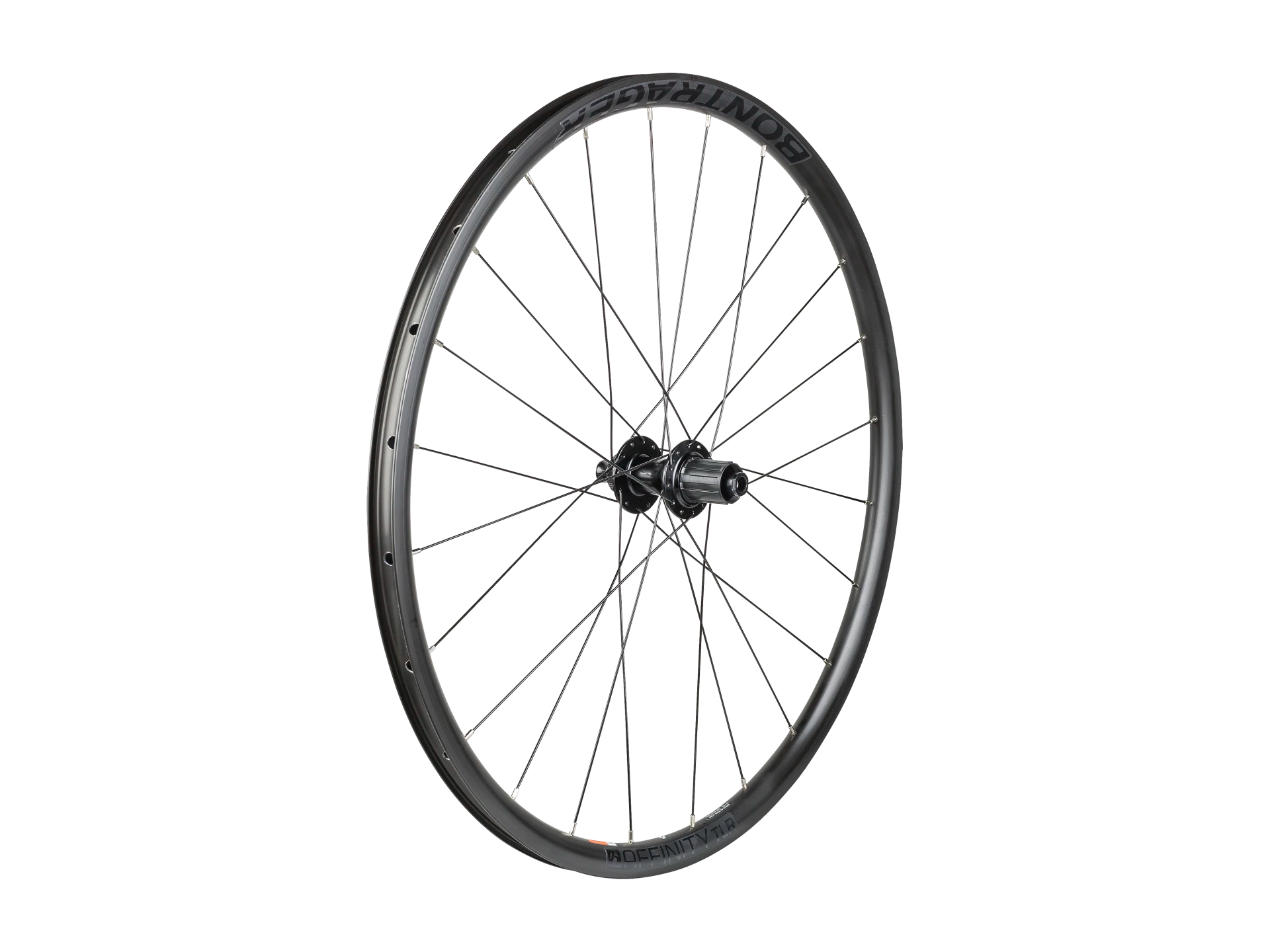Roue Bontrager Affinity TLR Centerlock disque 24 trous 700C, roue arrière