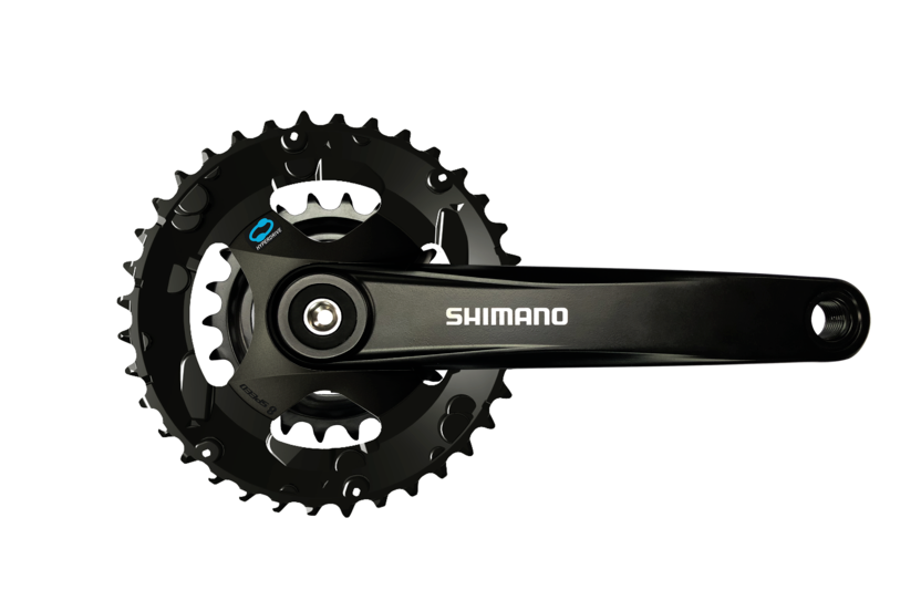 Shimano FRONT CHAINWHEEL, FC-M315-2, 7/8-SPEED, 170MM,, pédalier