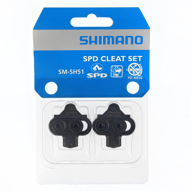 SM-SH51 SPD CLEAT SET (PAIRE) SINGLE RELEASE W/O CLEAT NUT, accessoire