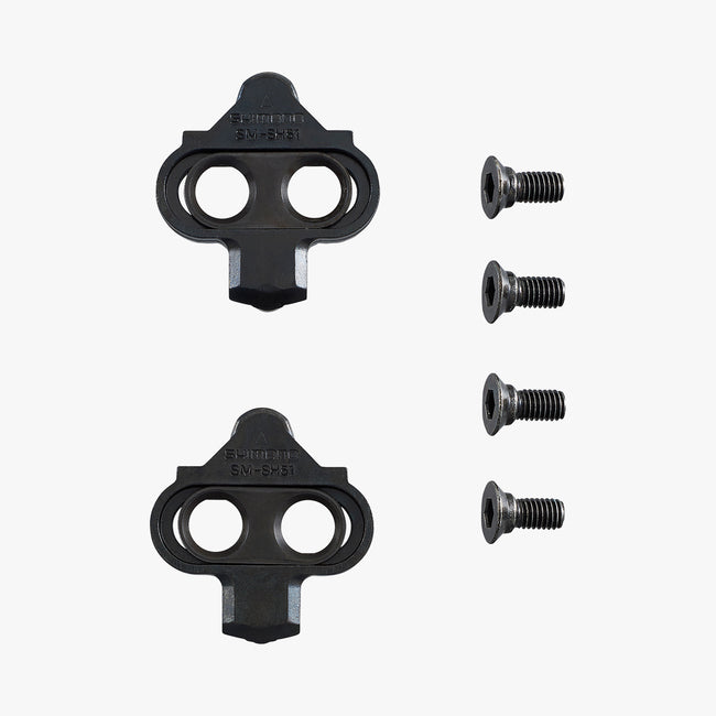 SM-SH51 SPD CLEAT SET (PAIRE) SINGLE RELEASE W/O CLEAT NUT, vue de profil