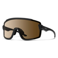 Lunettes Smith Wildcat, coloris Noir Mat + photochromique brun