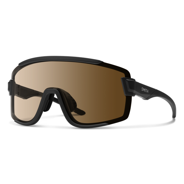 Lunettes Smith Wildcat, coloris Noir Mat + photochromique brun