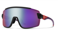 Lunettes Smith Wildcat, coloris Wild Chil mat + Miroir Violet