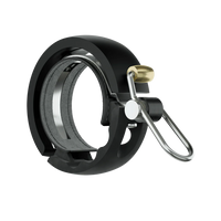 Sonnette Knog Oi Luxe, coloris Noir - 22.2