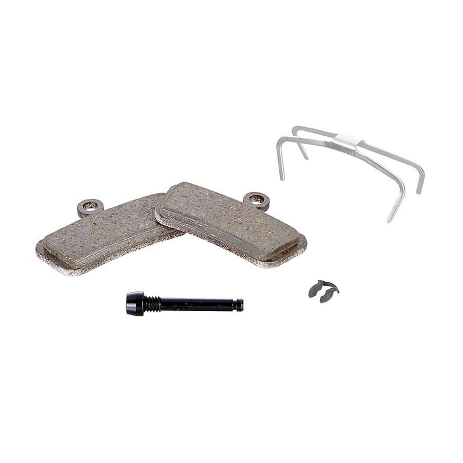 Sram Guide/G2, Organique silencieux, Medium, Paire, contenu