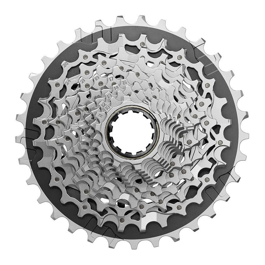 SRAM XG-1270 E1 Cassette, Argent, Vitesses: 12, 10-33D, XD-R, selle