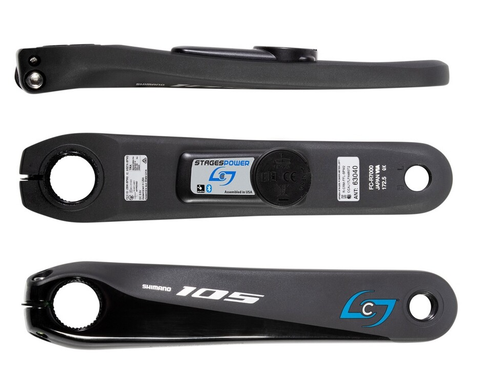 Shimano STAGES POWER GAU 105 R7000 170MM NOIR, pédalier