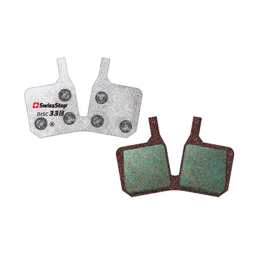 SwissStop, Disc 33 E, Plaquettes de freins à disque, Forme: Magura MT5, MT7, Organic, Paire, frein avant