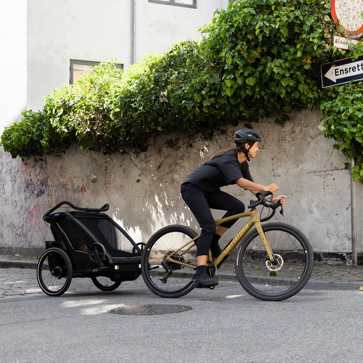 Thule Chariot Sport 2 double, pédalier