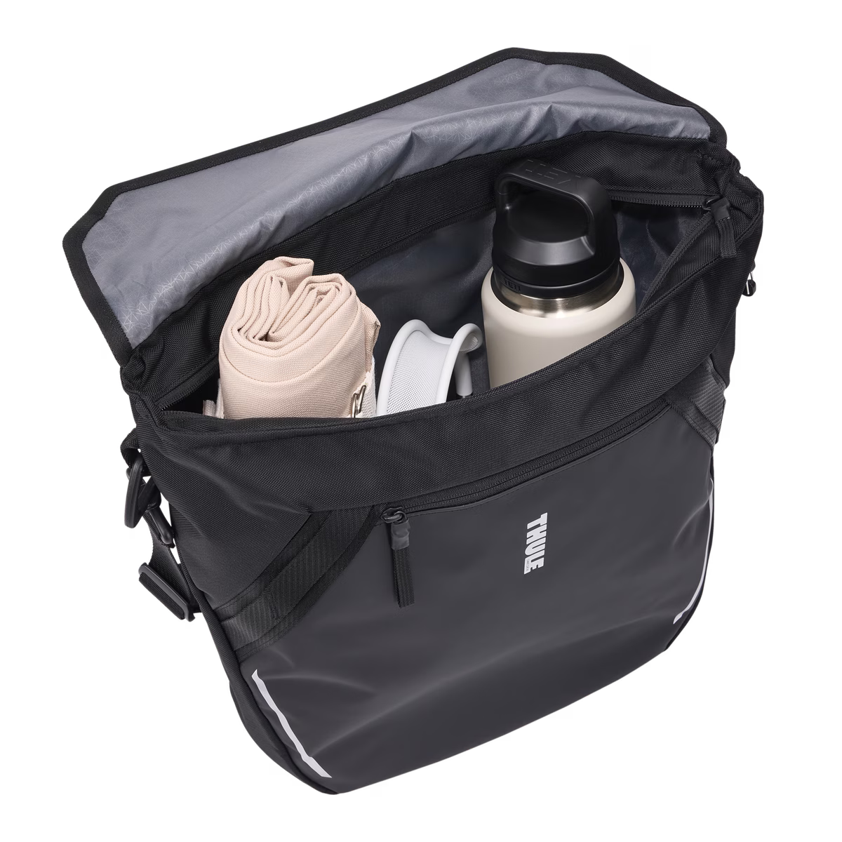 Thule Chasm Courier sac pour vélo avec InLock 22L, intérieur