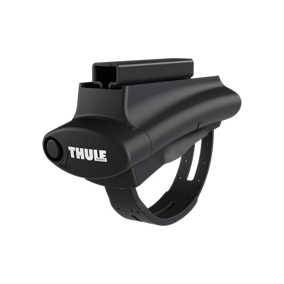Thule Pied de rail surdimensionné 710801, vue de profil
