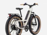 Fat bike électrique Trek Borrego+, trois-quarts avant