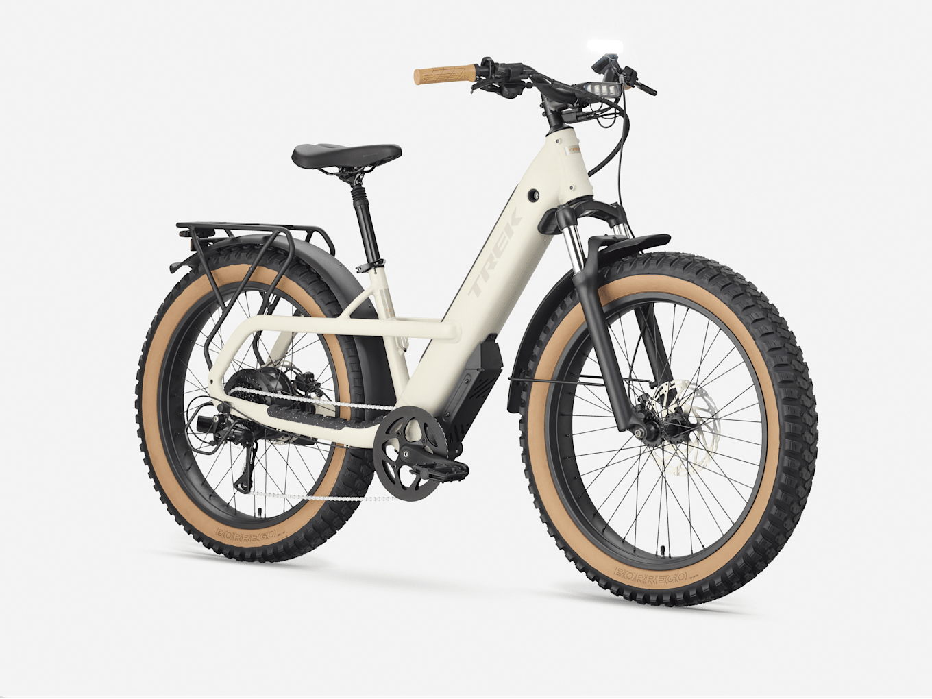 Fat bike électrique Trek Borrego+, variante de couleur