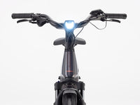 Vélo hybride électrique Trek Charter+ 4 Lowstep 2027, cockpit