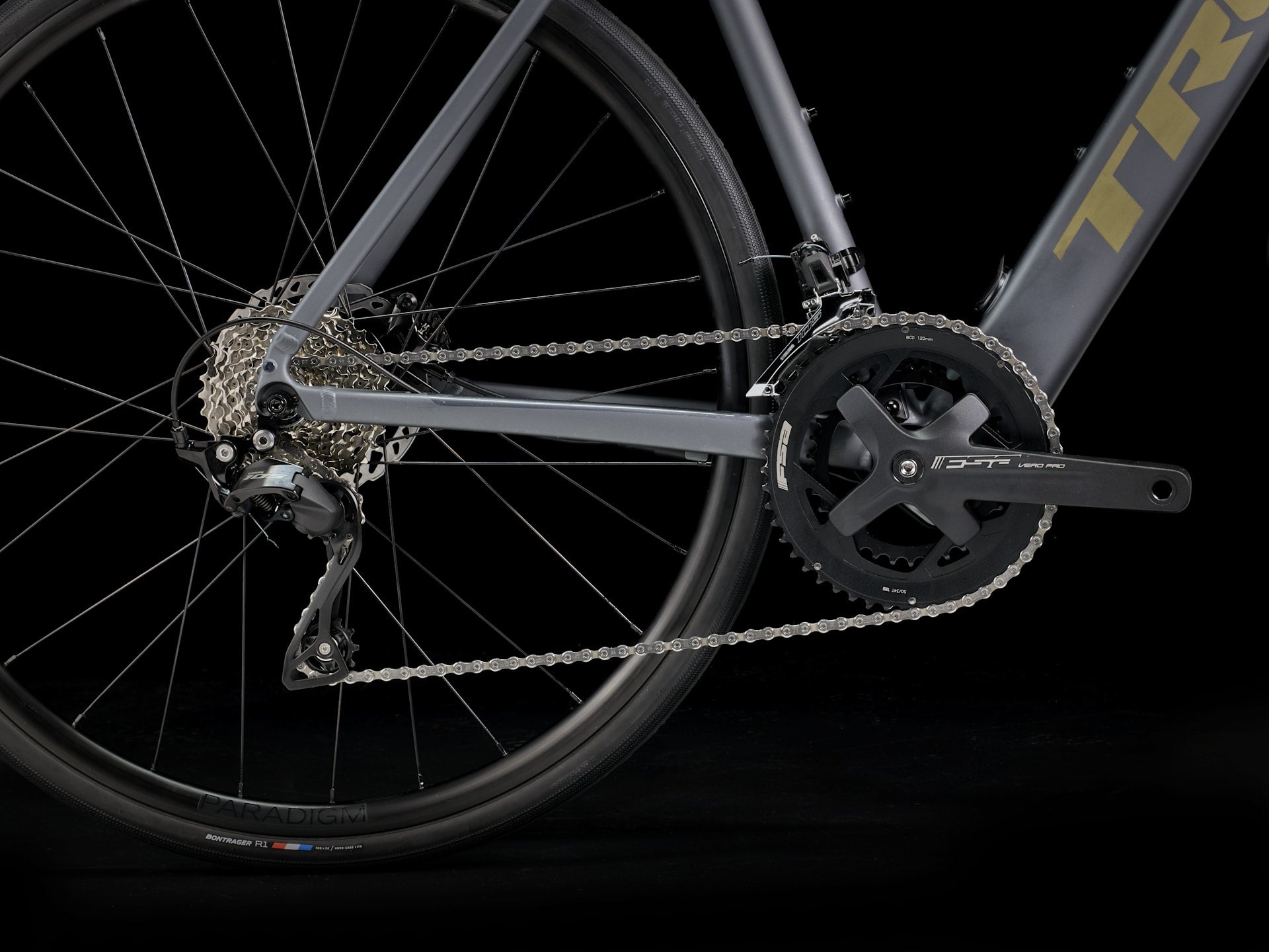 Trek Domane+ AL5, transmission