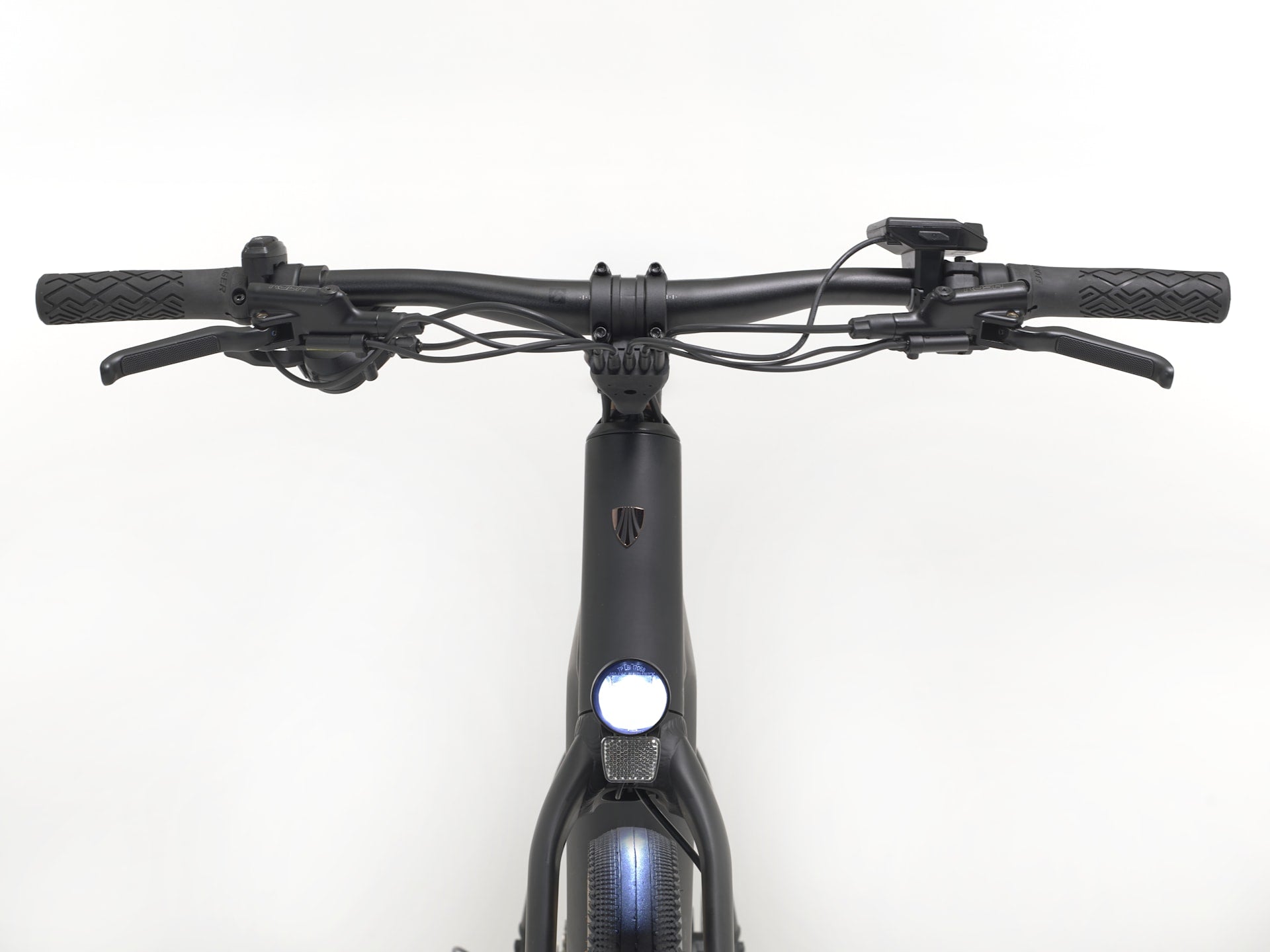 Trek FX + 1 Stepover, cockpit