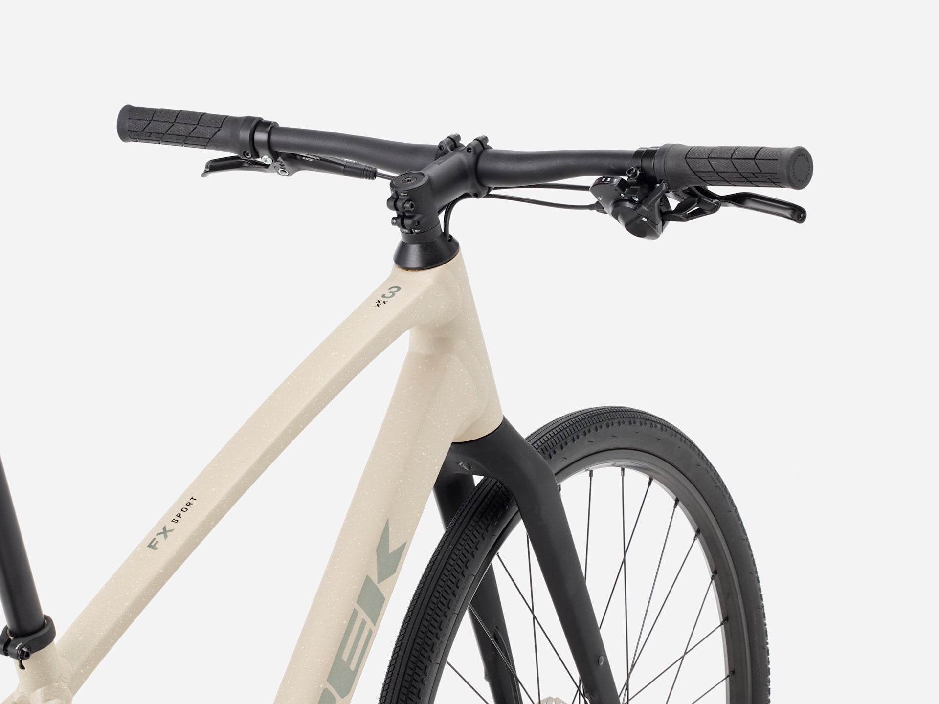 Trek FX Sport AL 3, guidon et potence