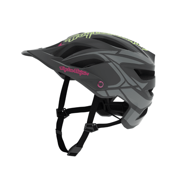 Troy Lee Design A3 Mips, coloris Ghostwing Charcoal