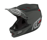 Troy Lee Design D4 POLYACRYLITE AVEC MIPS, trois-quarts avant