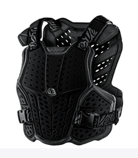 Troy Lee Design PROTÈGE-TORSE ROCKFIGHT POUR JEUNES ; SOLIDE, vue de face