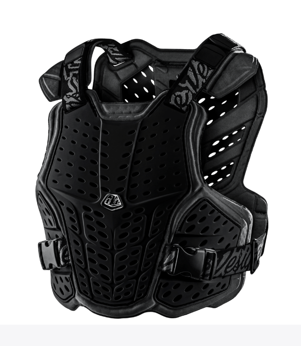 Troy Lee Design PROTÈGE-TORSE ROCKFIGHT POUR JEUNES ; SOLIDE, vue de face