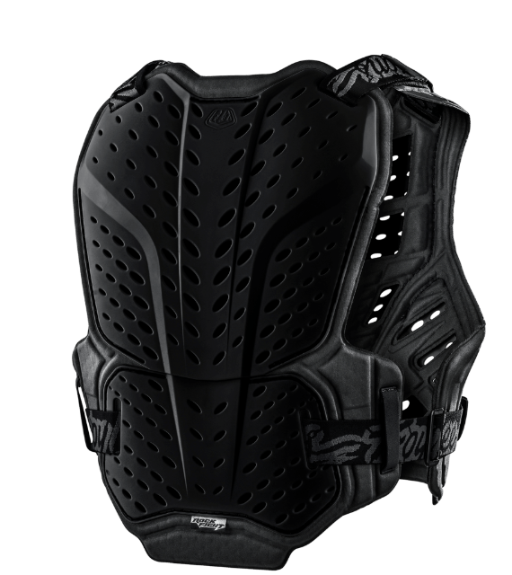 Troy Lee Design PROTÈGE-TORSE ROCKFIGHT POUR JEUNES ; SOLIDE, vue de profil