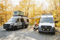 VAN D'ICI Plateforme de toit amovible - Galerie de toit Sprinter/Transit/Promaster, vue d'ensemble