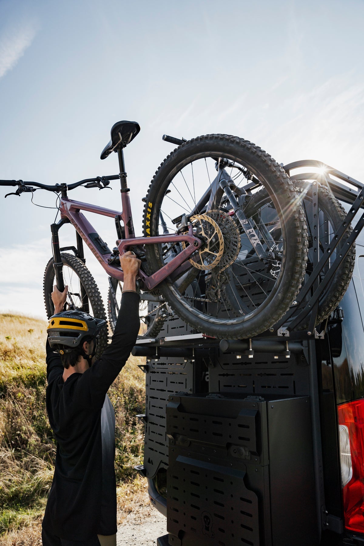 VAN D'ICI Tubes horizontaux pour support de porte arrière, accessoire