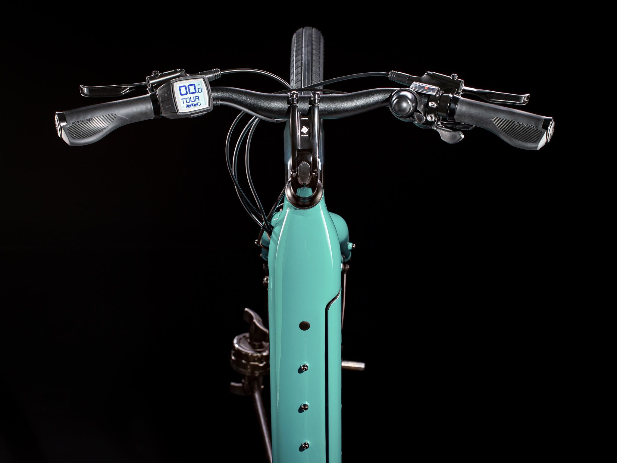 Trek Verve+ 3 Lowstep 2023, cockpit