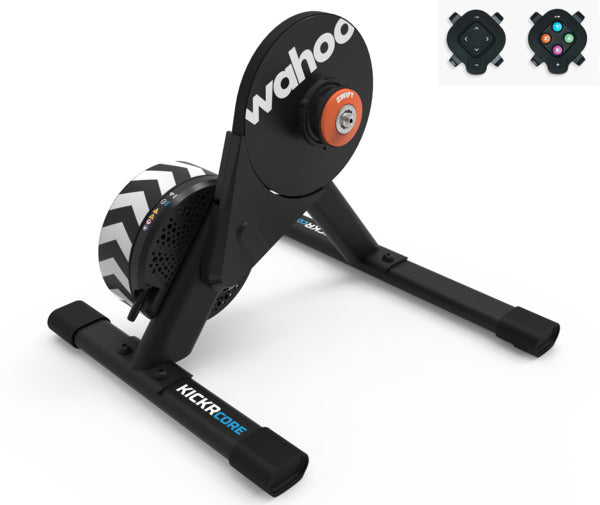 WAHOO KICKR CORE2 AVEC COG ZWIFT ET CLICK ZWIFT, profil droit