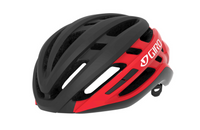 Casque Giro Agilis Mips, coloris Noir Mat / Rouge