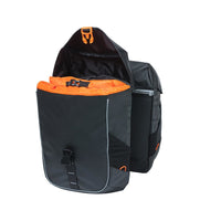 Sacoche Basil Miles MIK 34L Noir/Orange, intérieur