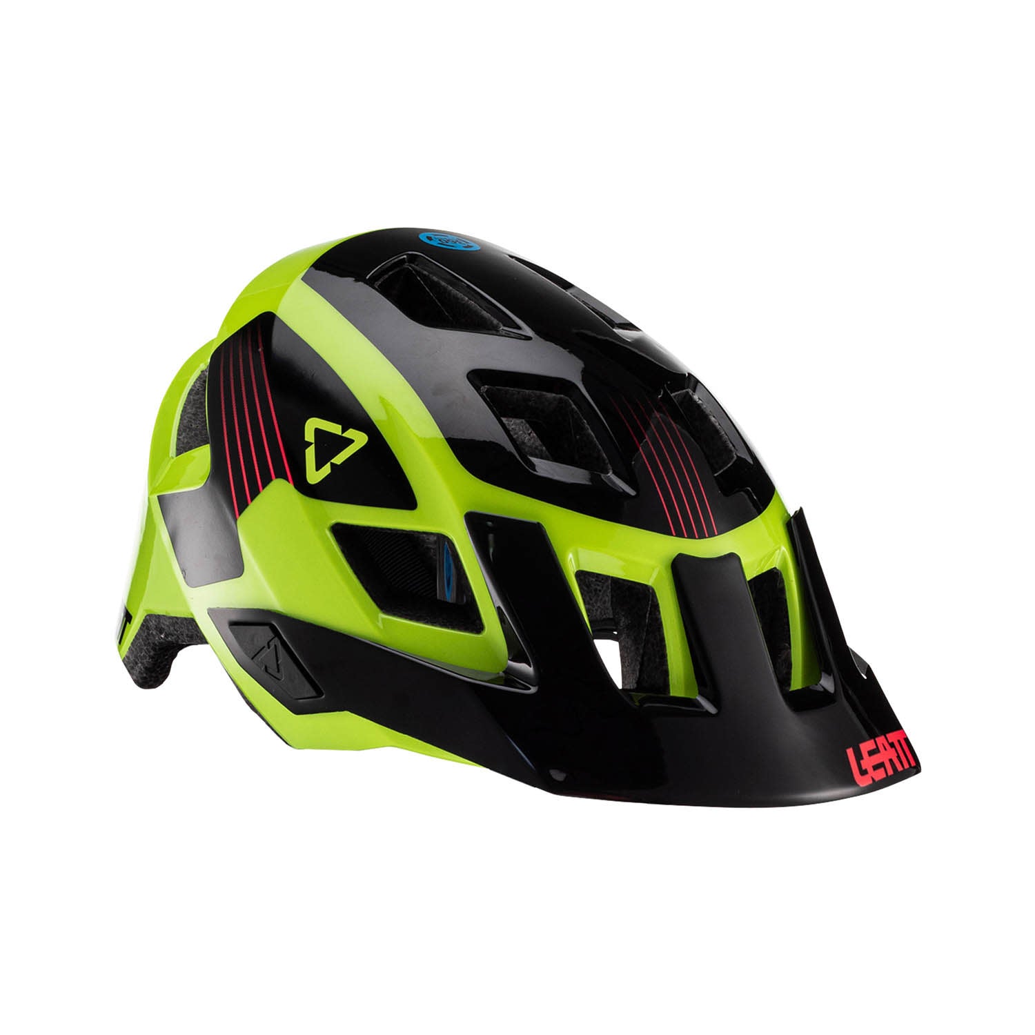 Casque MTB Leatt AllMtn 1.0 v22 Junior, coloris Lime