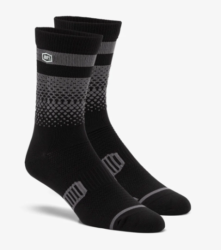 Chaussette 100% Advocate Performance, coloris Black/Charcoal
