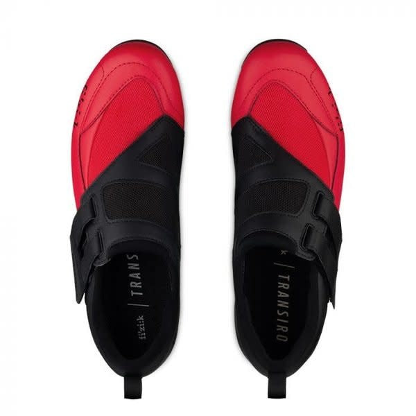 Chaussures Fizik triathlon Transiro Powerstrap R4, vue de face