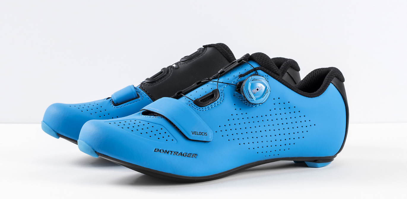 Chaussures vélo de route Bontrager Velocis, vue de face