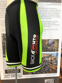 Cuissard de vélo Équipe VéloZone, vue de profil