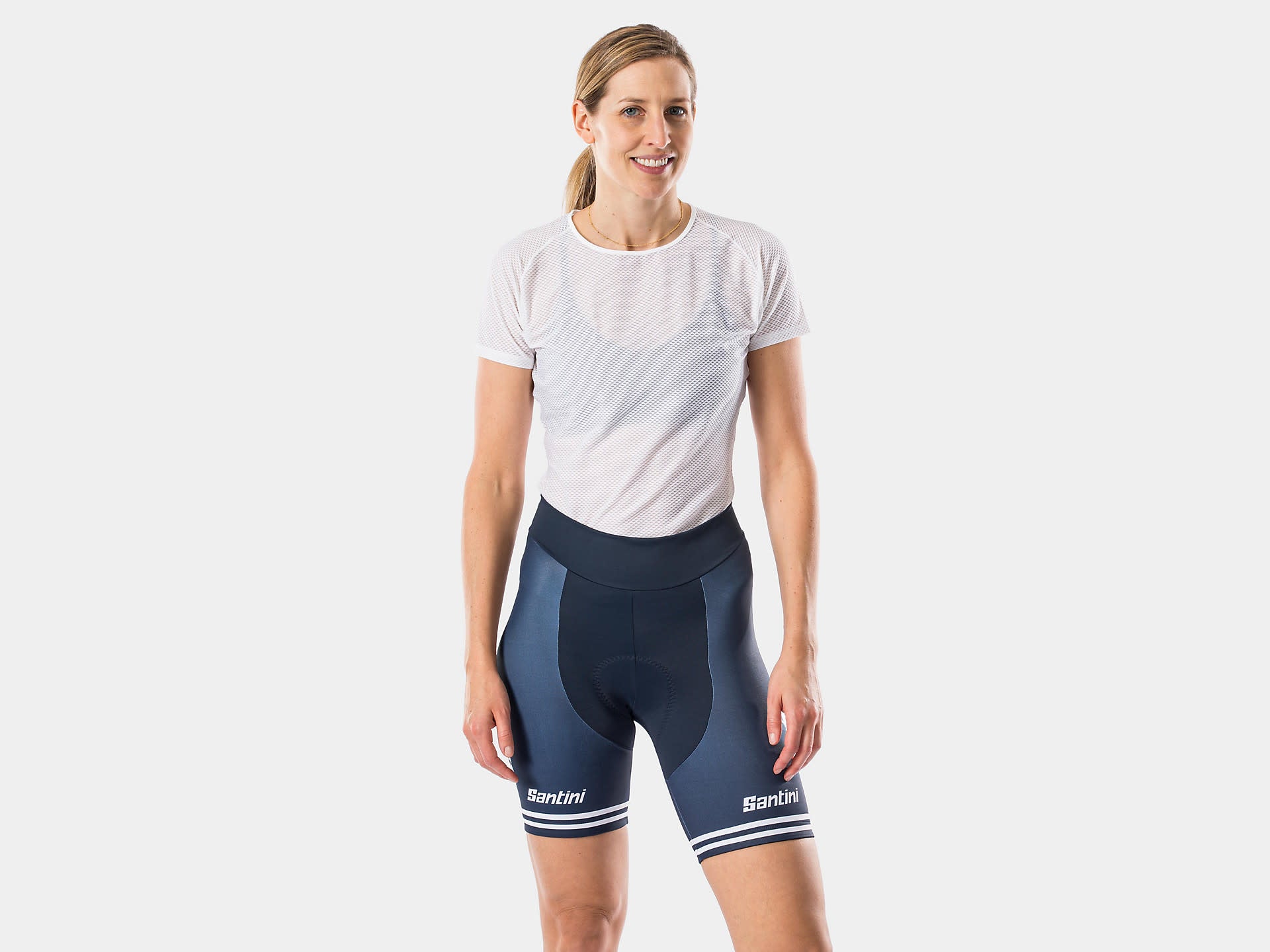 Cuissard Santini Trek-Segafredo Réplique pour femmes, vue de face