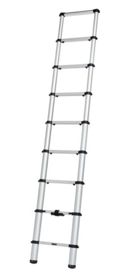 Thule Échelle de 9 marches pour van Thule, vue de profil