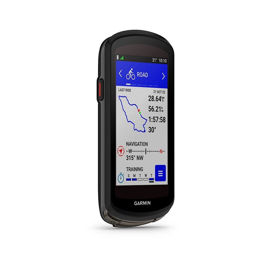 Garmin Edge 1040 Solar, trois-quarts avant