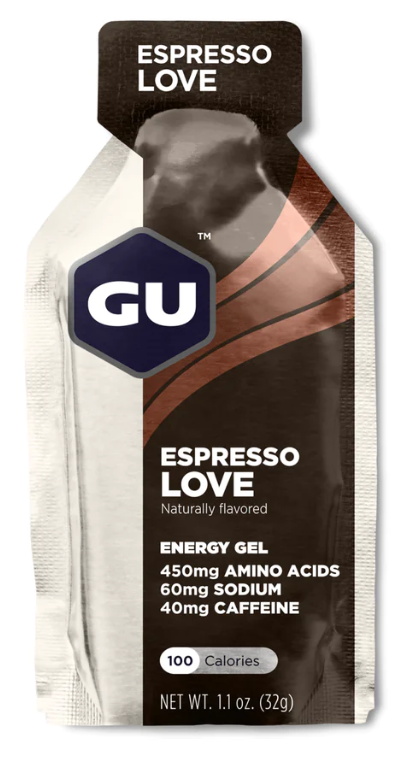 Gel GU Énergy, coloris Espresso Love