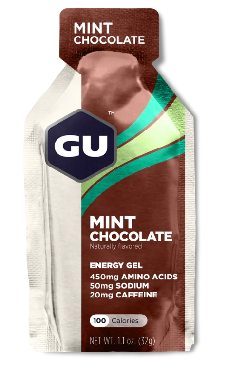 Gel GU Énergy, coloris Mint Chocolat