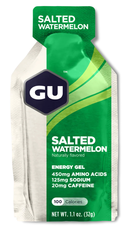 Gel GU Énergy, coloris Salted Watermelon